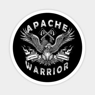 Apache Warrior Magnet